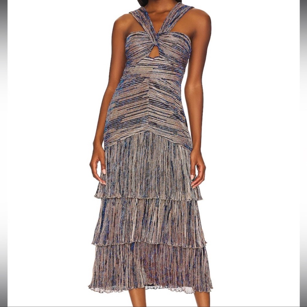 Saylor Hedi Midi dress size S